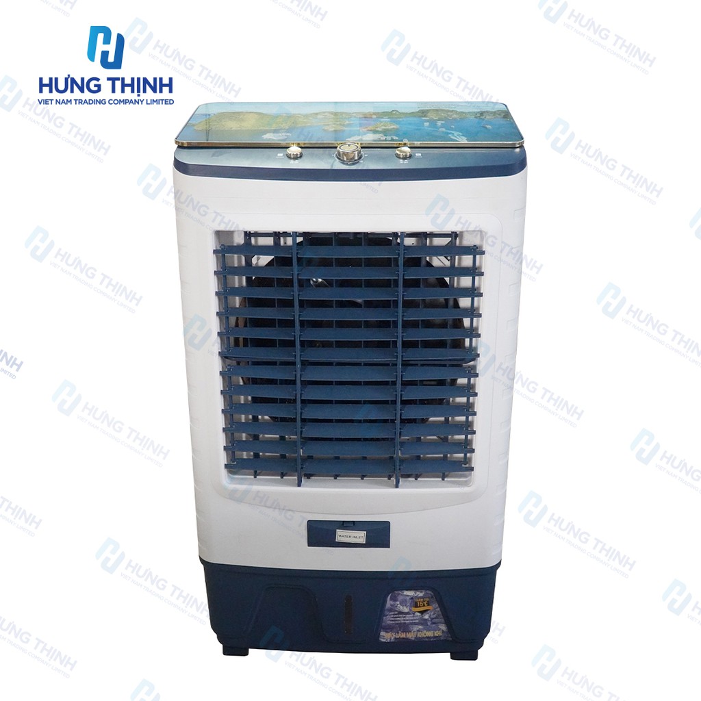 Quạt điều hòa 60L XS-808 Thiết kế Nắp kính sang trọng hiện đại