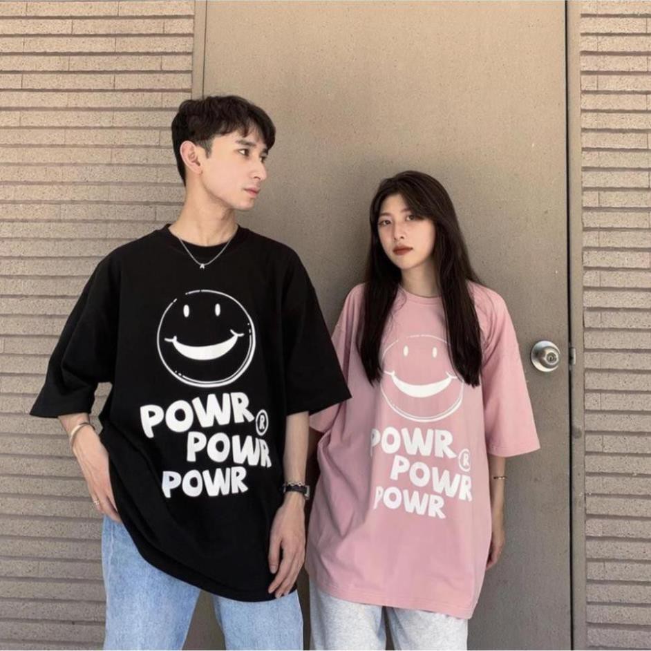Áo Thun MẶT CƯỜI PO.WR Unisex