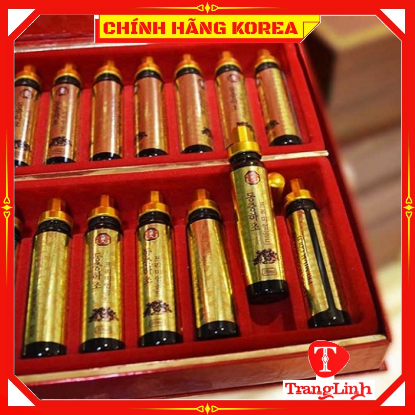 Tinh chất đông trùng hạ thảo 20 ống đỏ - Nước đông trùng hàn quốc Bio thượng hạng - tranglinhkorea