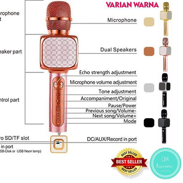 Mic Karaoke 6.6 Kết Nối Bluetooth Ys-69 Ys-63 Ys-62