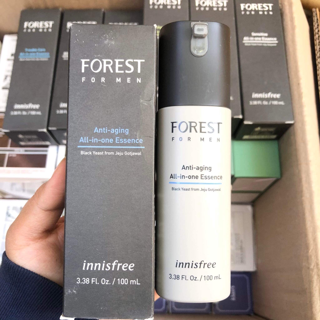 TINH CHẤT DƯỠNG DA TOÀN BỘ DÀNH CHO NAM FOREST FOR MEN ALL IN ONE ESSENCE 100ML CHÍNH HÃNG - 11602