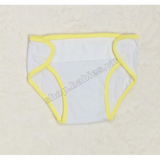 Combo 5 quần đóng tã Kids 100% cotton miếng dán tròn (Dành cho bé sơ sinh 3-8kg)