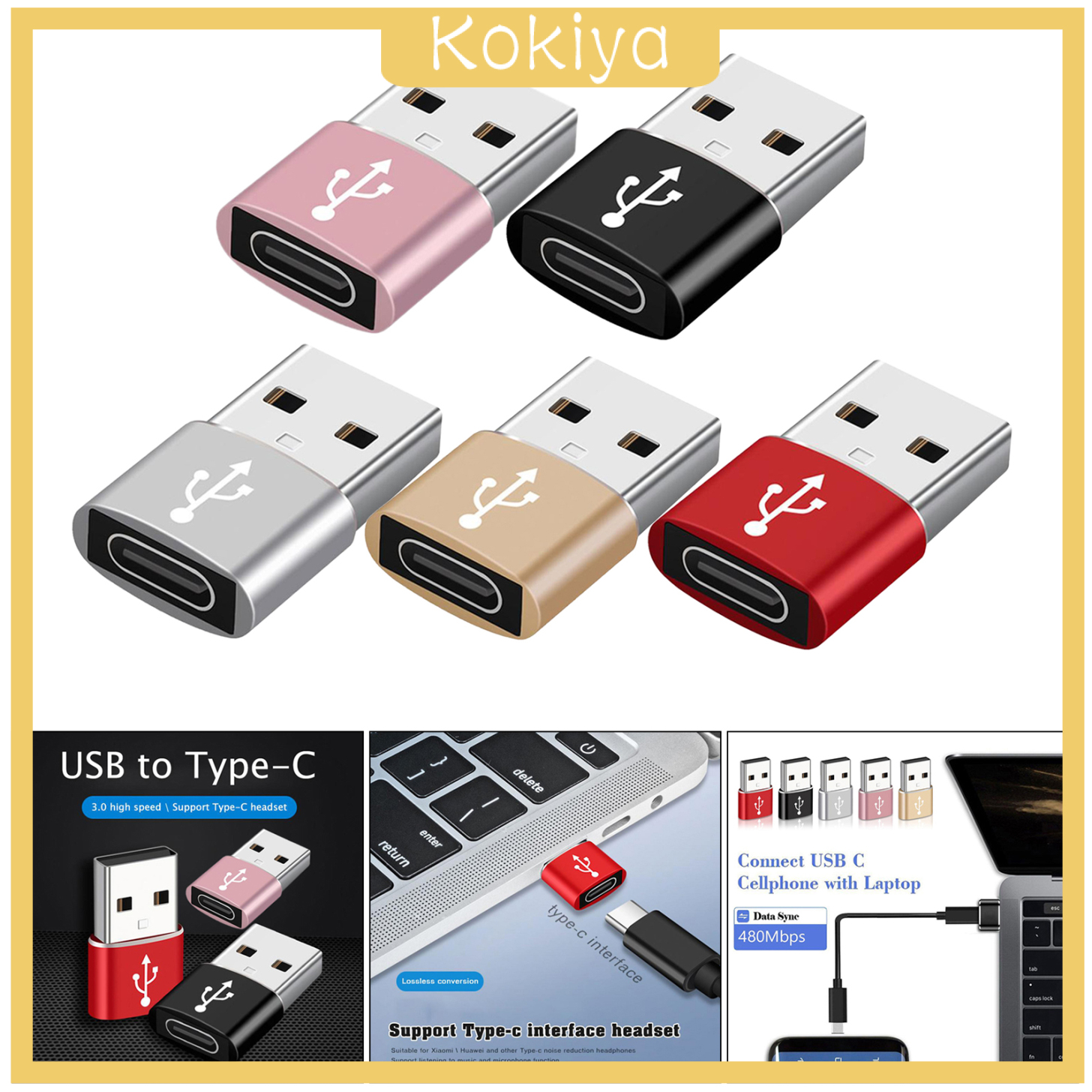 Đầu Chuyển Đổi Usb Sang Usb C 2 Trong 1 Cho Laptop / Pc | BigBuy360 - bigbuy360.vn