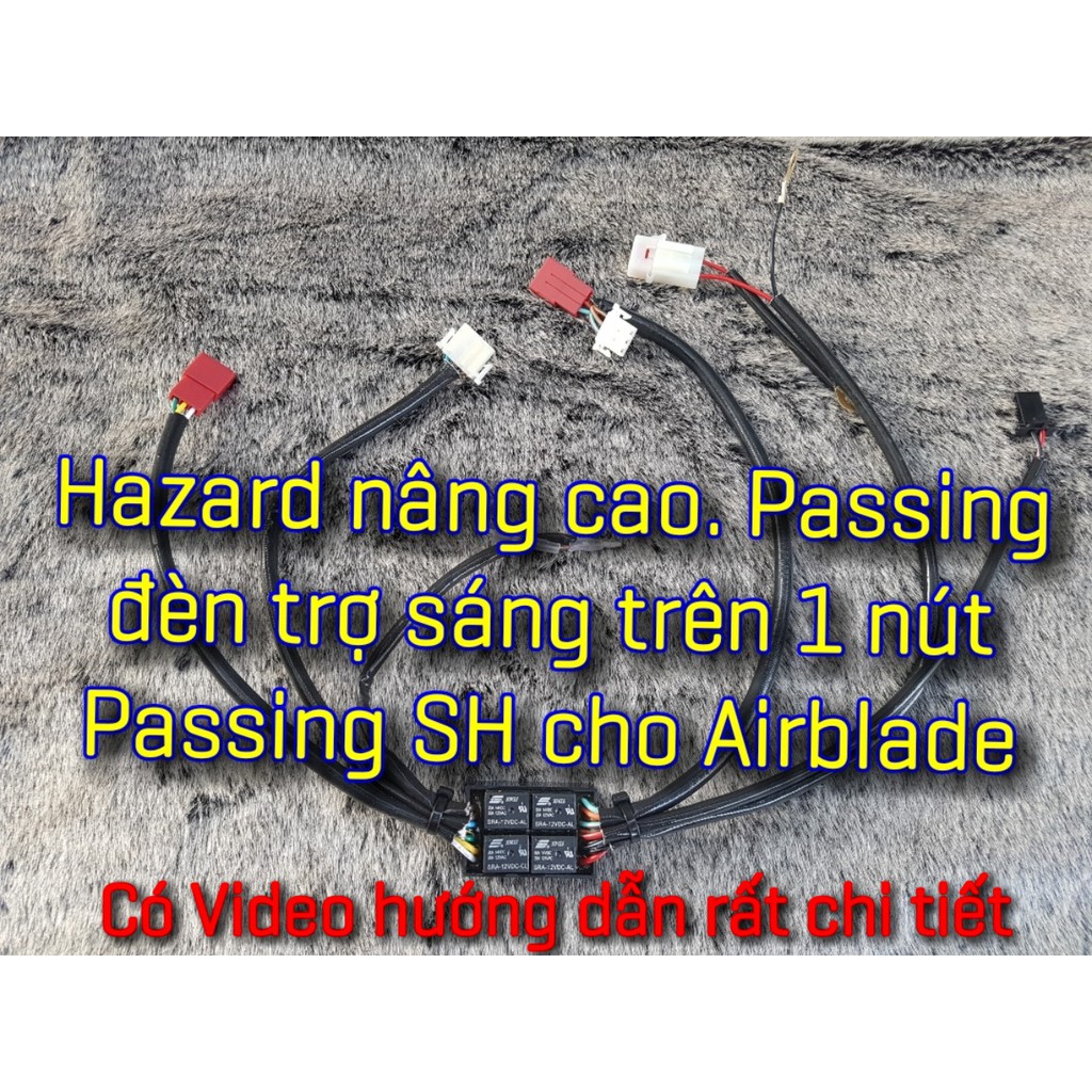 Bộ dây passing hazard nâng cao dành cho xe AirBlade
