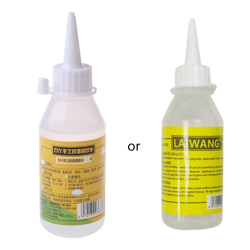 Dung dịch keo dán vải làm đồ thủ công sổ sách chất cồn 20/50/100ml