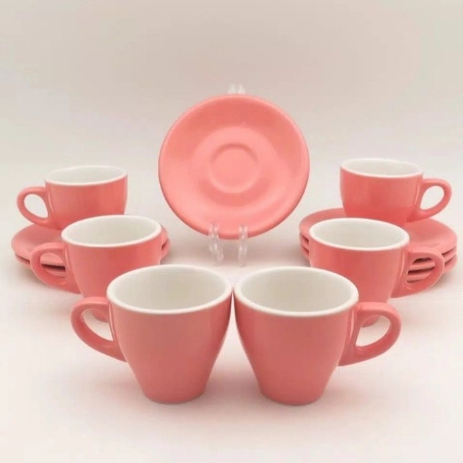 1 Set 6 cốc cà phê Espresso Mini bằng sứ