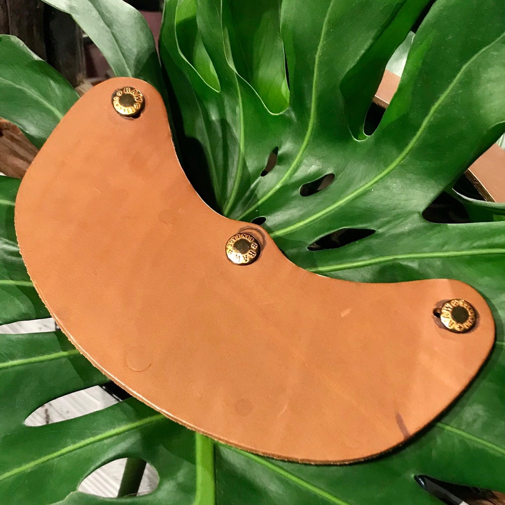 Mái che gắn mũ bảo hiểm Raw Leather mái che vegtan chính hãng - Arrowshop.vn