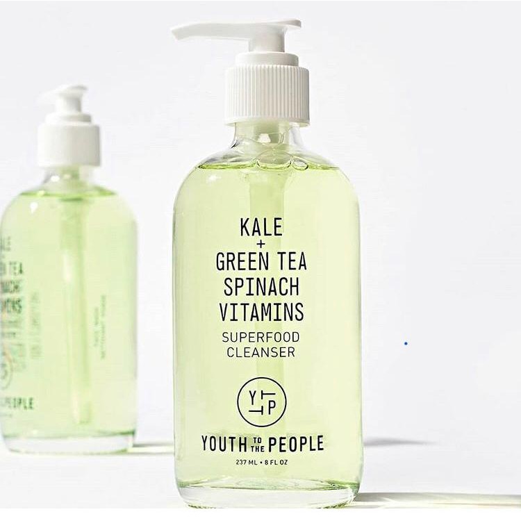 Sample 1.5ML -Sữa Rửa Mặt YOUTH TO THE PEOPLE Kale + Green Tea Spinach Vitamins Superfood Cleanser