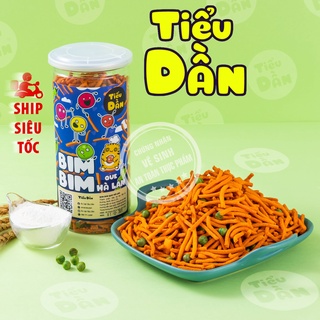Bim bim que thái lan, bim bim tăm đậu hà lan Tiểu Dần đồ ăn vặt 350g