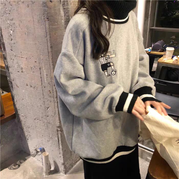 ÁO SWEATER NỈ CAO CỔ SỐ 10 UNISEX HOT | BigBuy360 - bigbuy360.vn