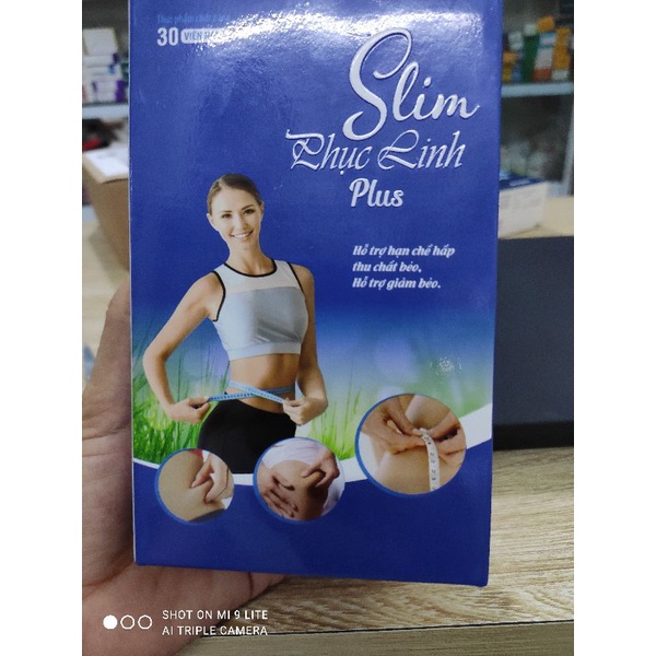 Viên Giảm Cân Slim Phục Linh Plus