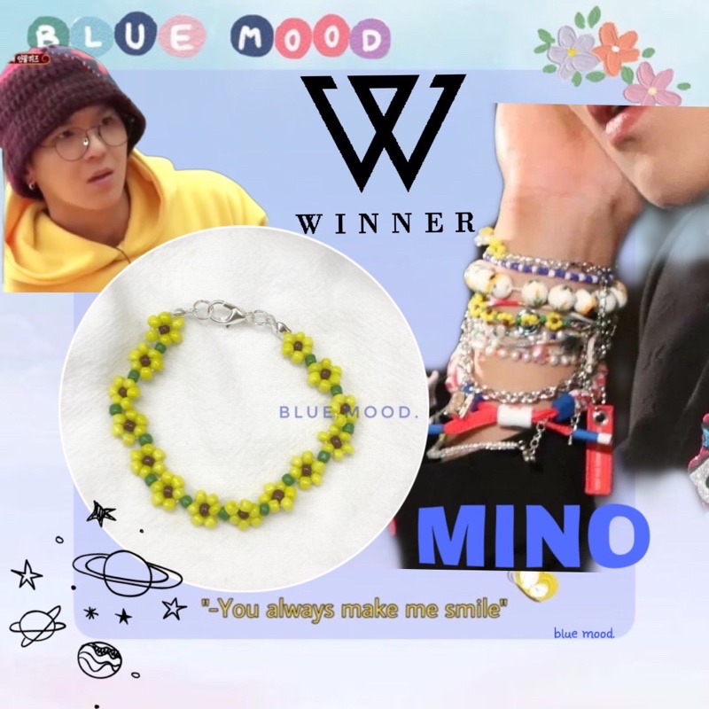 Vòng tay handmade hạt cườm Inspired Mino Winner