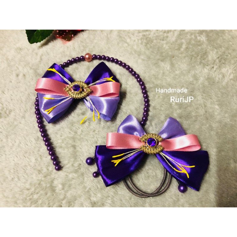 Combo băng đô, nơ kẹp, cột tóc xinh xắn cho bé