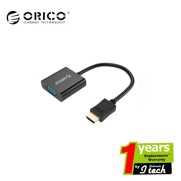 Bộ Chuyển Đổi Orico Dhtv-C20-Bk - Hdmi Sang Vga