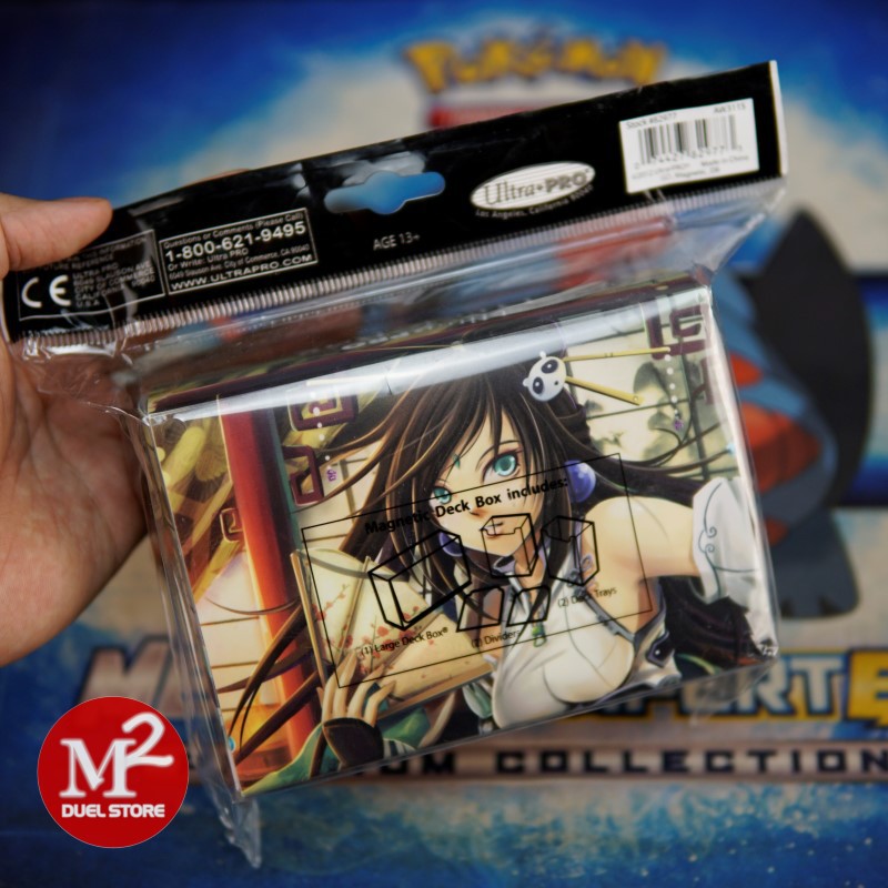 Hộp đựng bài Yugioh và Pokemon Ultra Pro Generals Order Yan Shi - Magnetic Double Deck Box - Sức chứa 160+