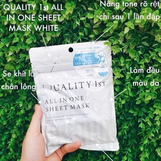 [AUTH] Mặt nạ QUALITY 1st túi 5 miếng [NỘI ĐỊA NHẬT]