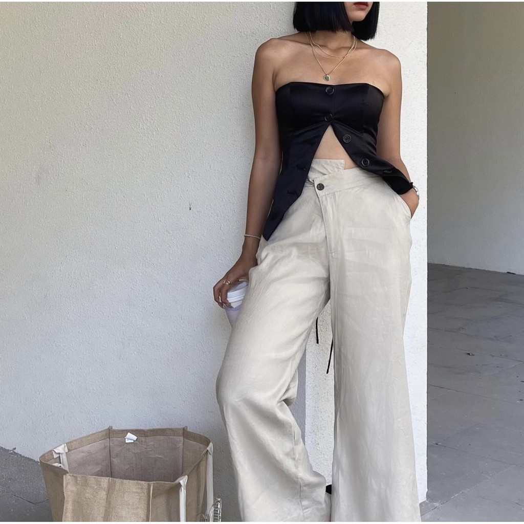 Quần linen - 𝐌𝐚𝐫𝐠𝐚𝐫𝐢𝐭𝐚 𝐓𝐫𝐨𝐮𝐬𝐞𝐫𝐬