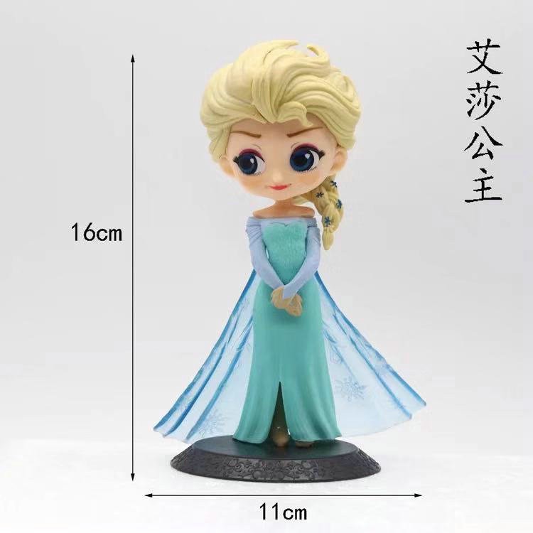 Búp Bê Công Chúa Elsa Và Anna Trong Phim Frozen Dùng Trang Trí Bánh Sinh Nhật Cho Bé