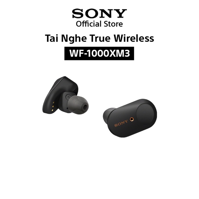 Tai nghe không dây chống ồn Sony WF-1000XM4 - Hàng chính hãng BH 12 tháng tăng kèm case đựng