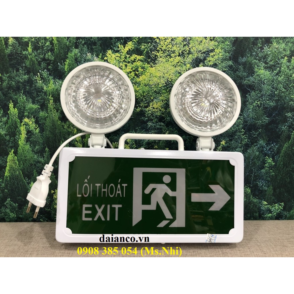 Đèn Chiếu Sáng Sự Cố Kết Hợp Biển Chỉ Dẫn Thoát Nạn Chỉ Phải YF-203