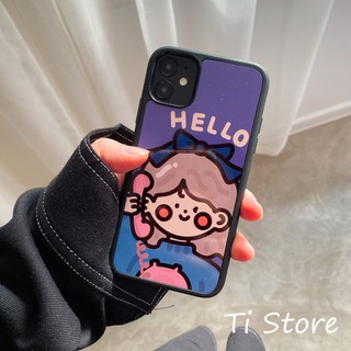 Ốp Lưng Girl Hello iP [ TI STORE ]
