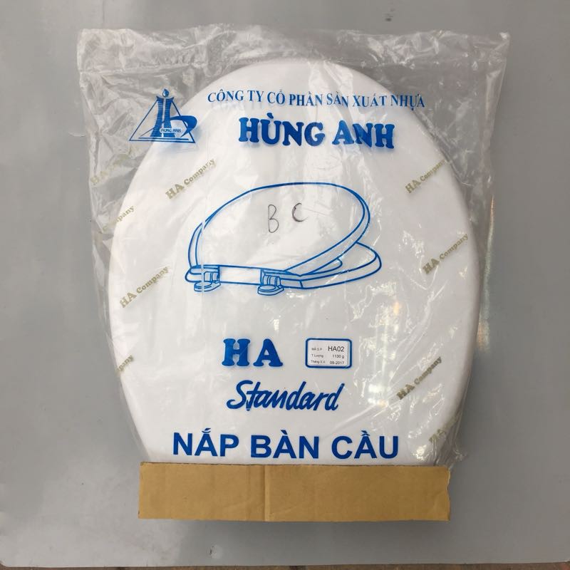 Nắp đậy bồn cầu rơi êm dành cho bệt liền khối