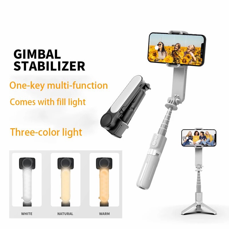 Gậy Selfie L09 Có Đèn Led Chống Rung Cho Iphone Android Bptz1 | BigBuy360 - bigbuy360.vn