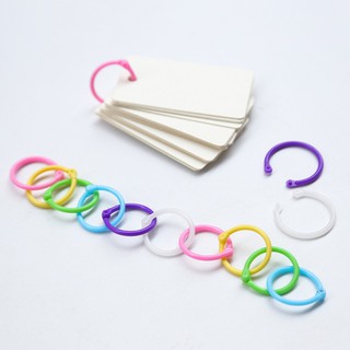 Top uth Circle DIY Album Loose Leaf Book binder Hoop Ring