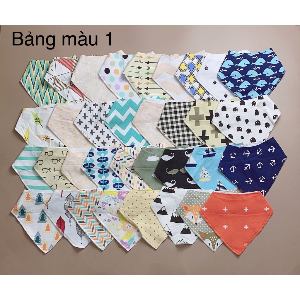 Bảng màu 1 - Yếm cổ lót nỉ BTBG