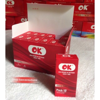 Bao cao su Ok original ( hộp 144c )