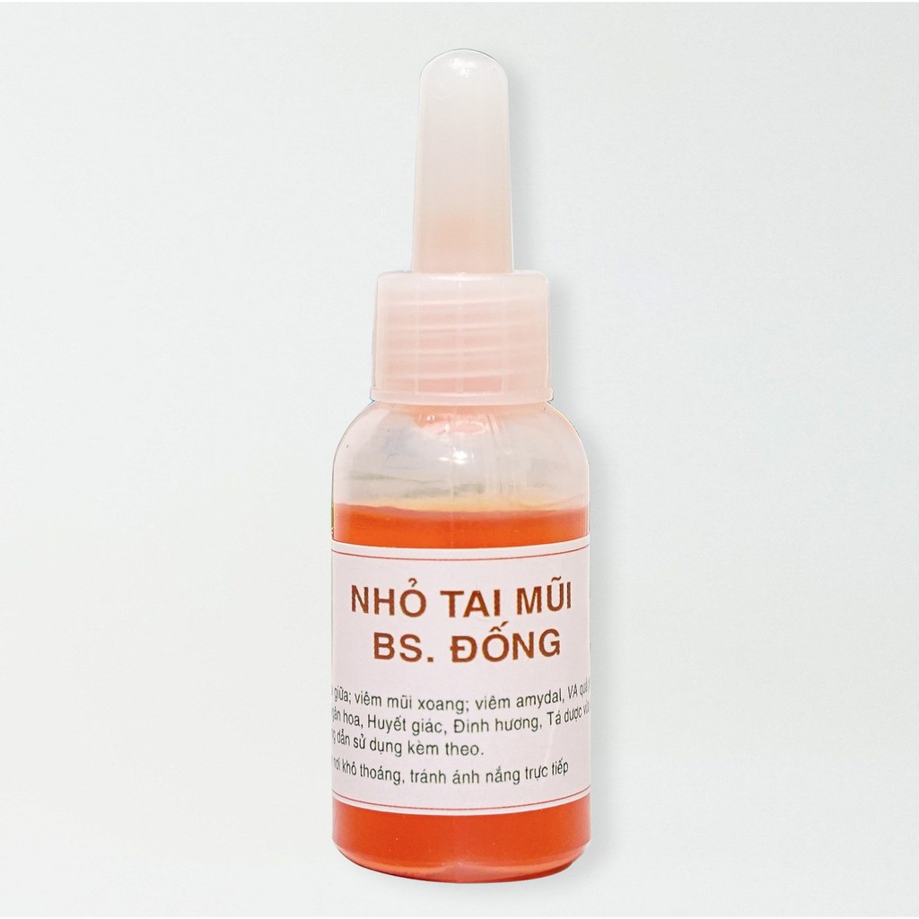 Nhỏ Tai Mũi BS. Đống Bảo Đại Đường Vệ Sinh Tai Mũi Giảm Xoang Amidam Lọ 8ml