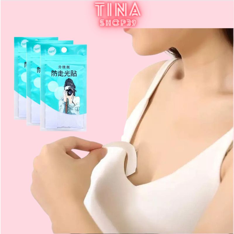Miếng dán cố định quần áo chống tuột, băng dính chống lộ siêu dính chắc chắn TN0137