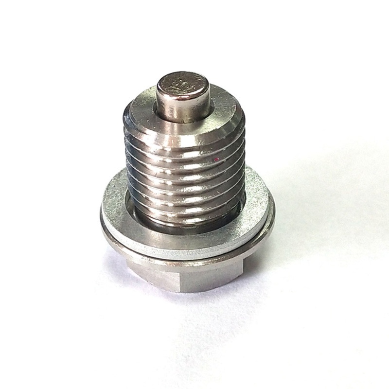 Đai Ốc Nam Châm Cống Thoát Nước Động Cơ Bằng Thép Không Gỉ Có Nam Châm Neodymium M14x1 5 mm Dura