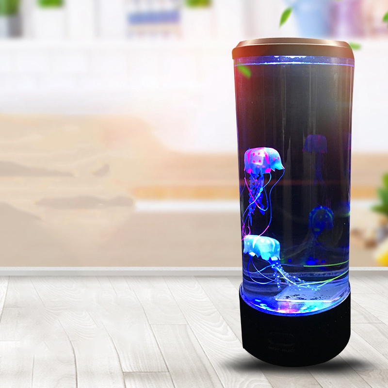 Đèn Ngủ Hình Sứa Biển Có Điều Khiển Từ Xa Tiện Dụng Cho Gia Đình / Văn Phòng