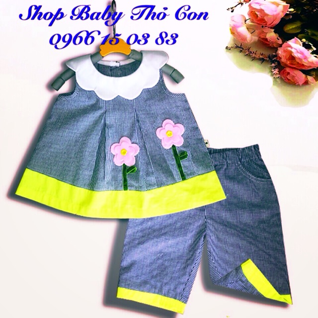 Bộ áo cổ lá sen 