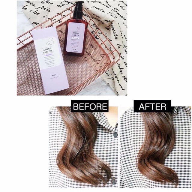 SERUM DƯỠNG TÓC ARGAN HAIR OIL R3