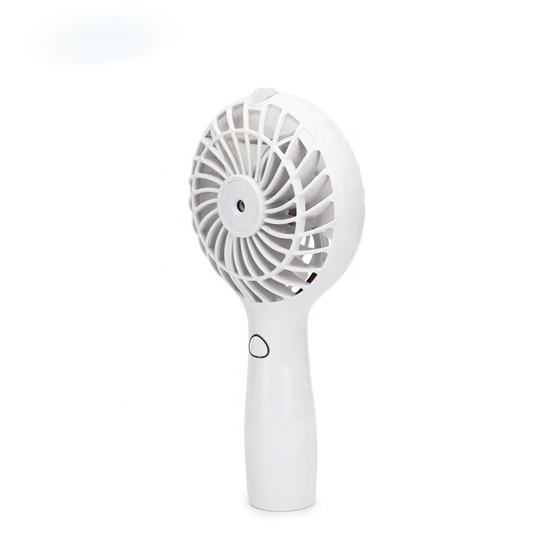 Quạt mini cầm tay phun sương công suất lớn WD-208 + tặng kèm 1 bình chứa nước mini - Giao màu ngẫu nhiên