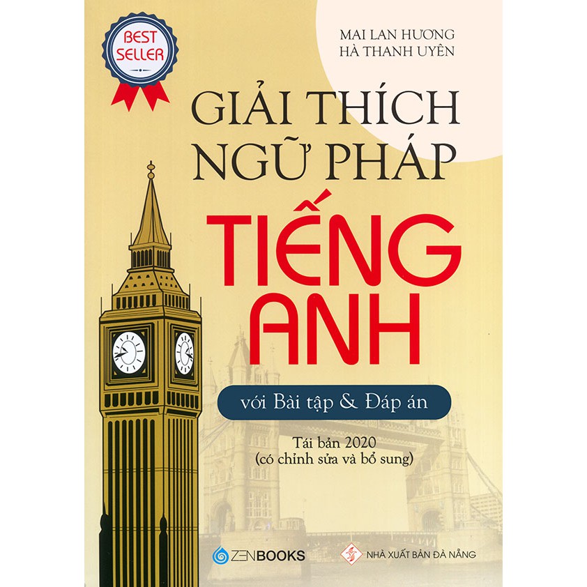 [Mã LIFEXANH24 giảm 10% đơn 99K] Sách Giải thích ngữ pháp tiếng Anh - Mai Lan Hương