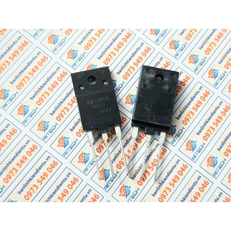 4N150 STFW4N150 Mosfet Kênh-N 4A/1500V TO-3PF