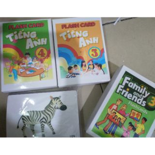 Flashcard Tiếng Anh 5 in 2 mặt