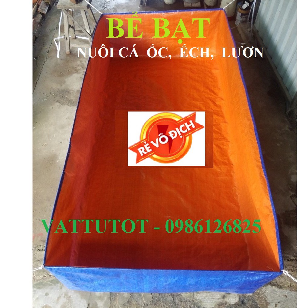 BỂ BẠT NUÔI LƯƠN, BỂ BẠT NUÔI SÂU CANXI, GIUN DẾ