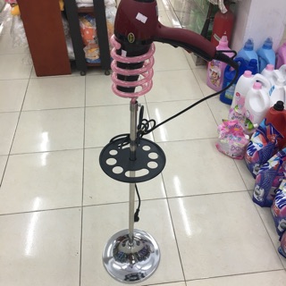 KỆ ĐỂ MÁY SẤY TÓC LƯỢC TRÒN LÔ SẤY SALON TÓC (Nhiều màu)