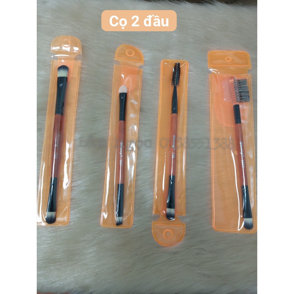[Giá hủy diệt]Cọ DIENMY cam 2 đầuCọ được thiết kế nhỏ gọn, dùng để tán giúp phủ đều lớp phấn tạo bầu mắt đẹp