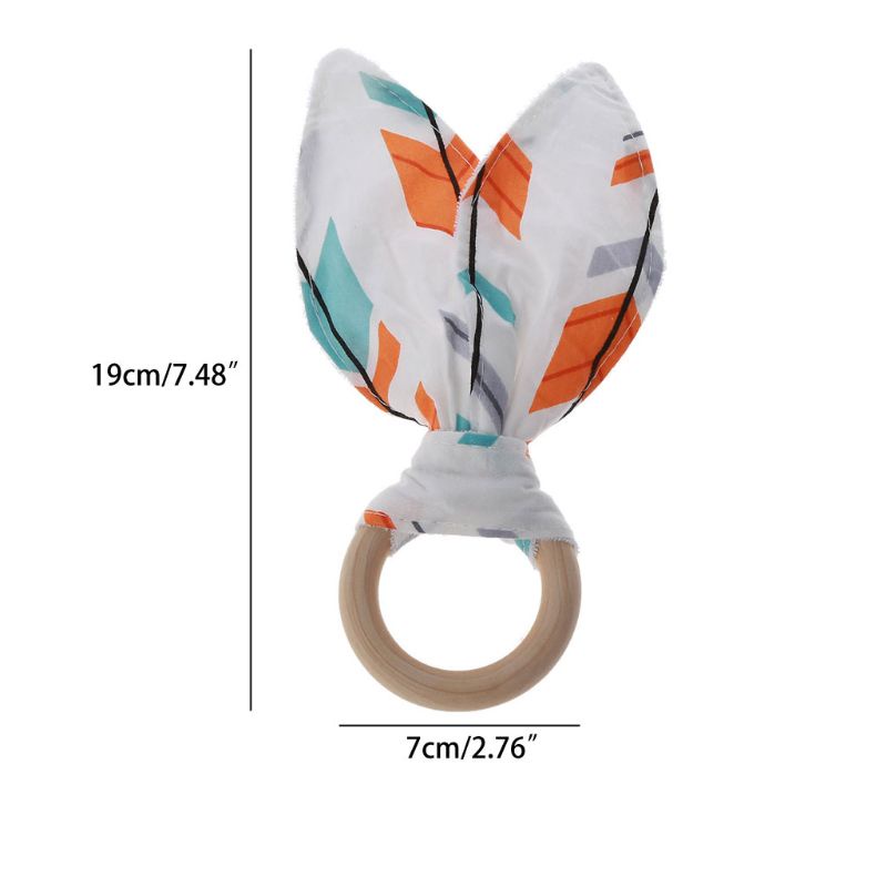 Wmmb Đồ Chơi Vòng Nhẫn Treo Hoạt Hình Màu Tự Nhiên Không BPA Cho Bé Sơ Sinh Chơi Ig Phổ Biến Gi