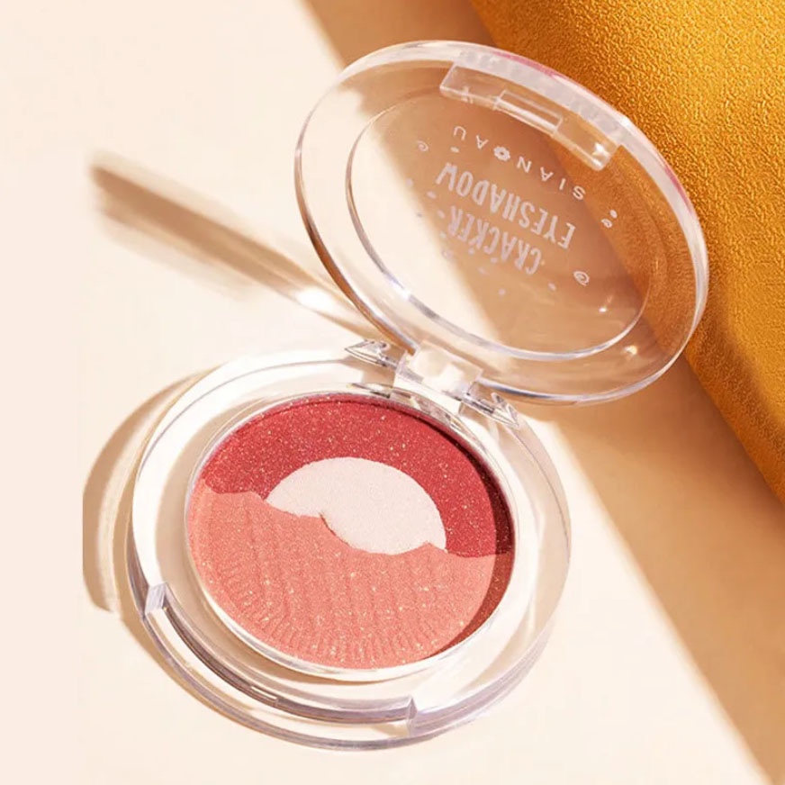 Bảng Phấn Mắt Ba Màu Sắc Long Lanh Quyến Rũ