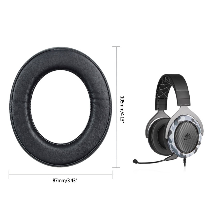 Đệm Bọc Đầu Tai Nghe Đàn Hồi Cho Corsair HS70 HS60 Pro HS50