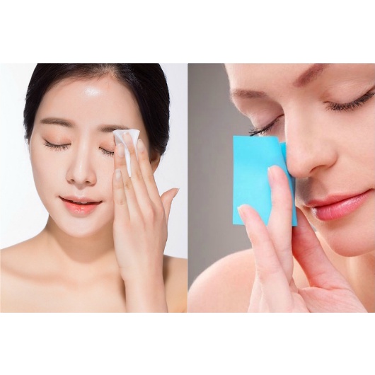Giấy Thấm Dầu Da Mặt 1 Gói 50 tờ Giá Sỉ Thấm Dầu Tốt Dành Cho Da Dầu Da Mụn