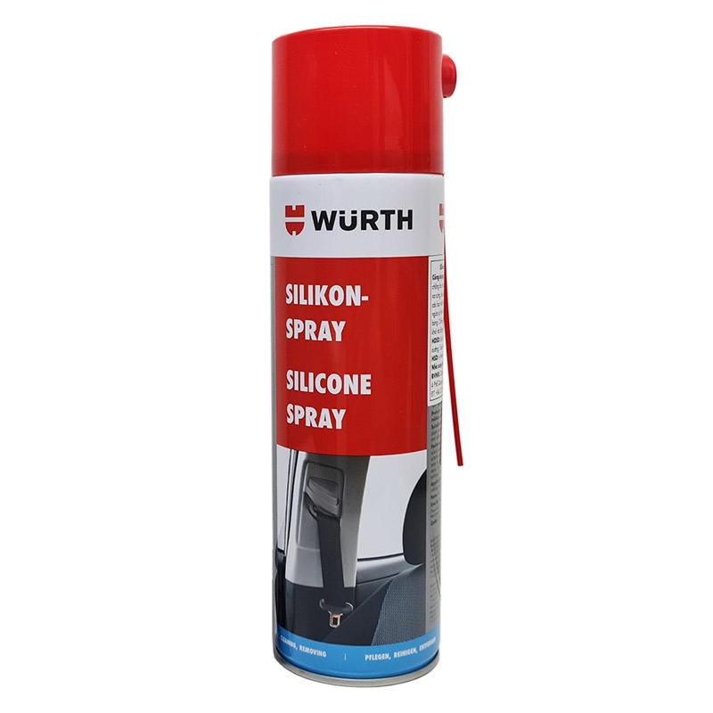 Bôi trơn phục hồi nhựa cao su Wurth Silicone Spray 500ml