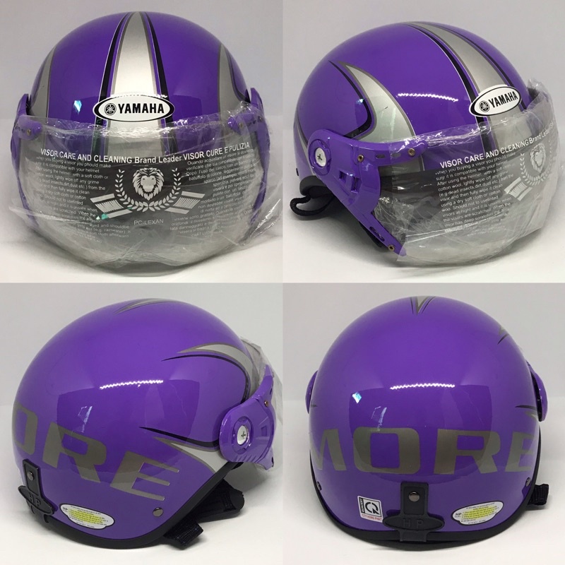 Mũ - Nón Bảo Hiểm Nửa Đầu 1/2 Có Kính, MORE