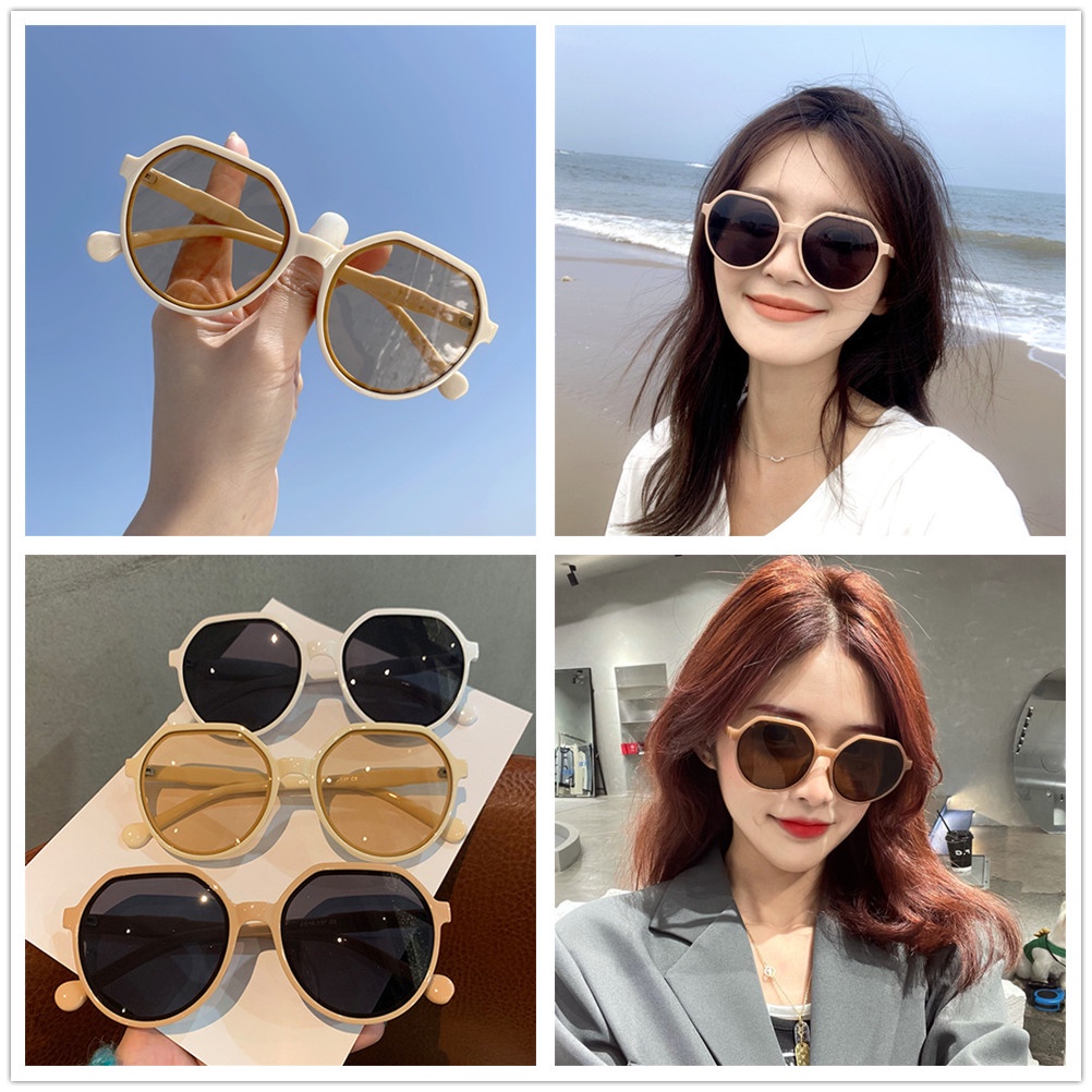 Kính mát gọng nhỏ phong cách retro cổ điển thời trang Hàn Quốc cho nữ